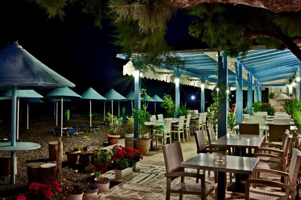 Coriva Beach Hotel & Bungalows Koutsounári Restaurante foto
