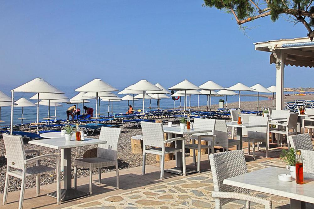 Coriva Beach Hotel & Bungalows Koutsounári Restaurante foto